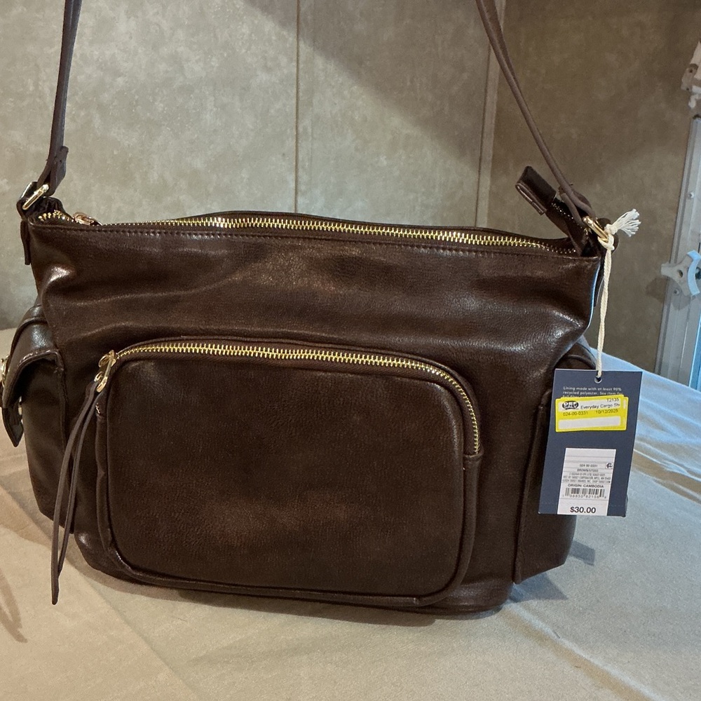 Universal Thread Dark Brown Shoulder Bag